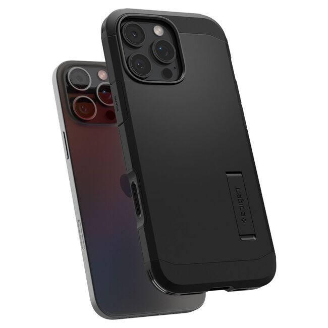 Husa premium pentru  iPhone 16 Pro Max Spigen - Tough Armor MagSafe - Negru