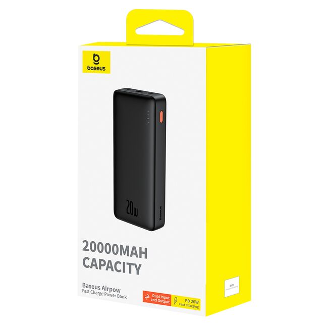 Powerbank, baterie externa Baseus, 20W, 20000mAh, P10022804113-00