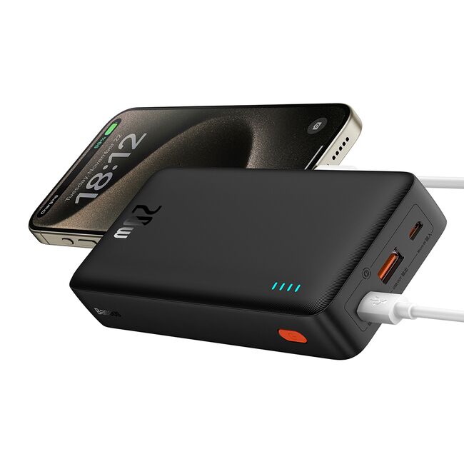 Powerbank, baterie externa Baseus, 20W, 20000mAh, P10022804113-00