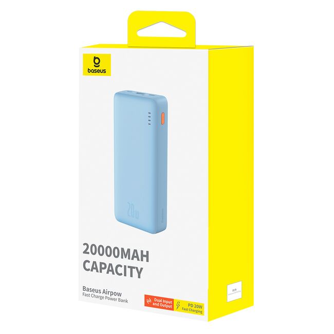 Powerbank, baterie externa Baseus, 20W, 20000mAh, P10022804313-00
