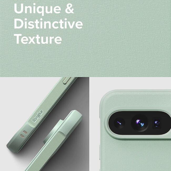 Husa Google Pixel 9 Pro XL Ringke Onyx, verde menta