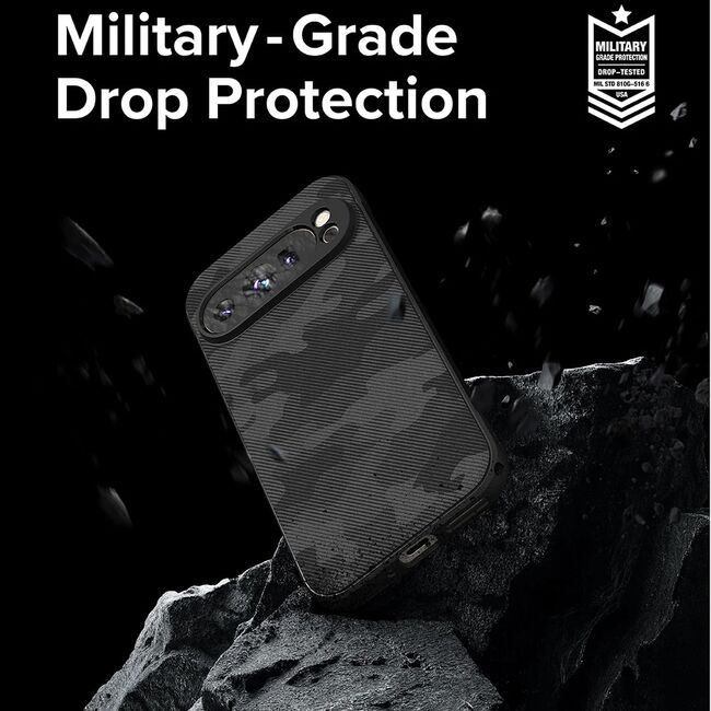 Husa Google Pixel 9 Pro XL Ringke Onyx Design, camuflaj
