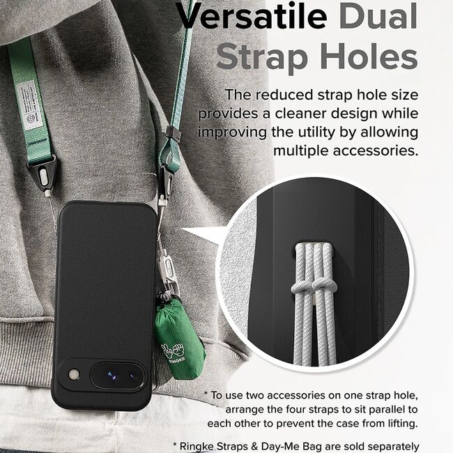 Husa Google Pixel 9 Ringke Onyx MagSafe, negru