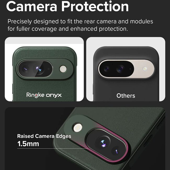 Husa Google Pixel 9 Ringke Onyx MagSafe, verde