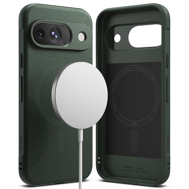 Husa Google Pixel 9 Ringke Onyx MagSafe, verde