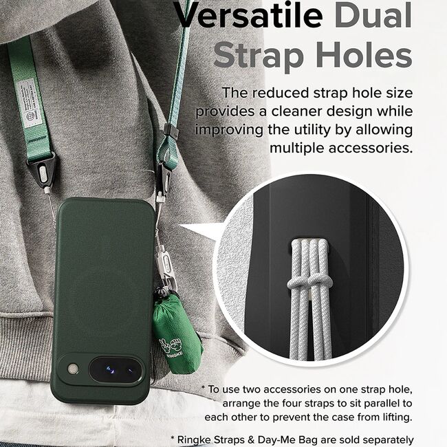 Husa Google Pixel 9 Ringke Onyx MagSafe, verde