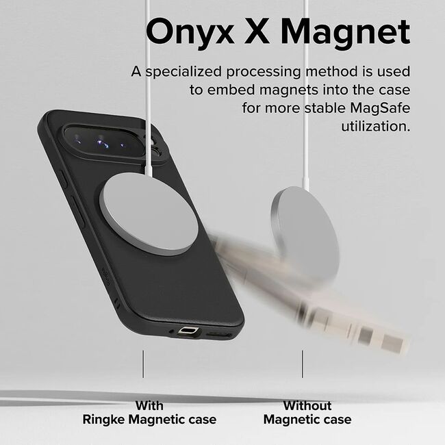 Husa Google Pixel 9 Pro XL Ringke Onyx MagSafe, negru