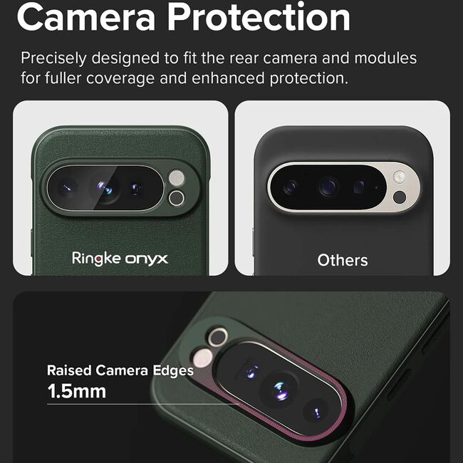 Husa Google Pixel 9 Pro XL Ringke Onyx MagSafe, verde
