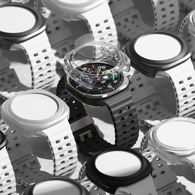 Husa + folie Samsung Galaxy Watch Ultra 47mm Ringke Slim, negru