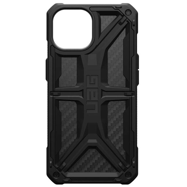 Husa iPhone 15 Plus UAG Monarch, Carbon Fiber