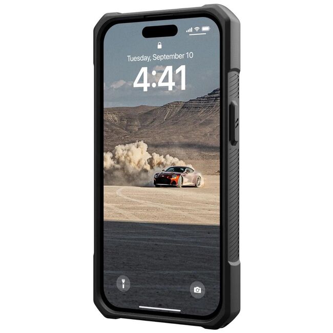 Husa iPhone 15 Plus UAG Monarch, Carbon Fiber