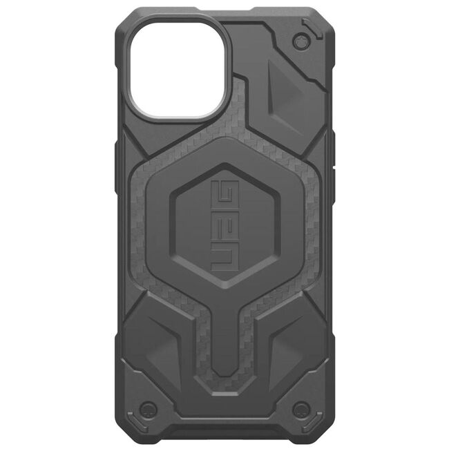 Husa iPhone 15 UAG Monarch Pro, Carbon Fiber