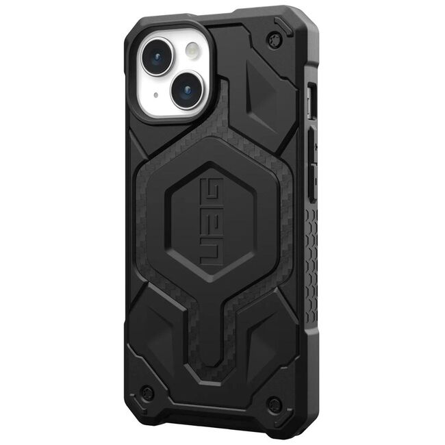 Husa iPhone 15 UAG Monarch Pro, Carbon Fiber