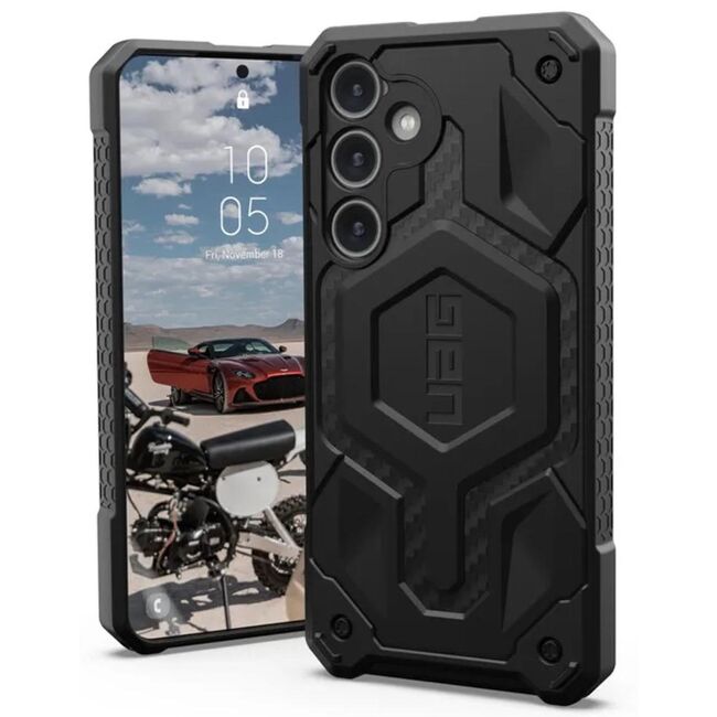 Husa Samsung Galaxy S24 Plus UAG Monarch Pro, Carbon Fiber