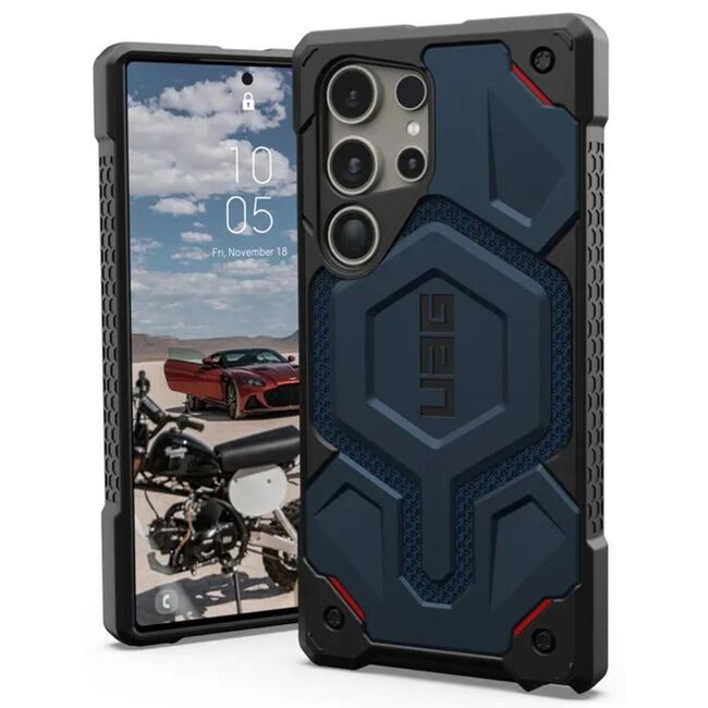 Husa Samsung Galaxy S24 Ultra UAG Monarch Pro, Kevlar Mallard