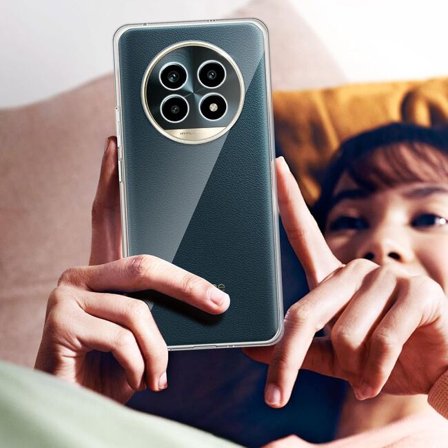 Husa pentru  Realme 13 Pro / 13 Pro+, Anti-Shock 1.5mm, cu protectie lentile, transparent