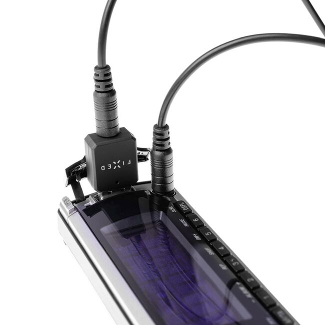 Receiver audio Bluetooth pentru masina Fixed, negru, FIXSIG-BK