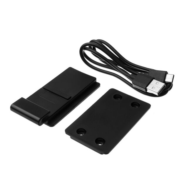 Suport perete controller PS5 cu incarcare Fixed, FIXPS5-HCD-BW