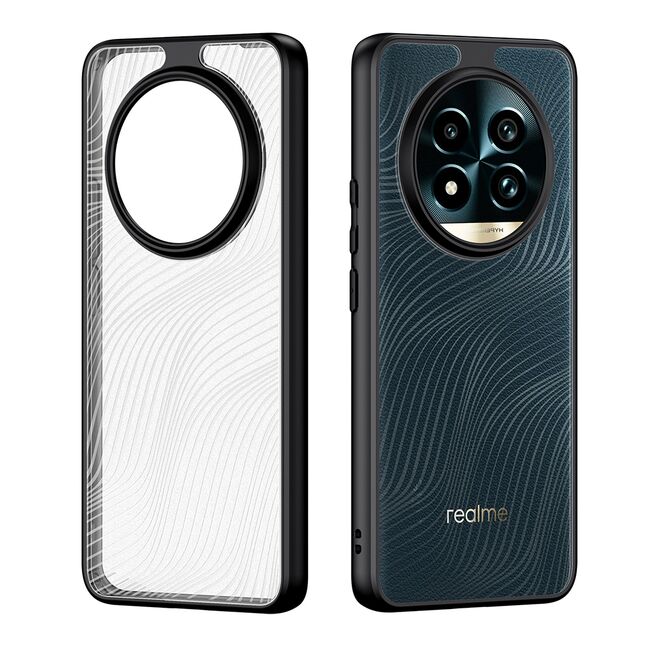 Husa pentru  Realme 13 Pro / 13 Pro+ Flowing Lines Comfort Grip - transparent