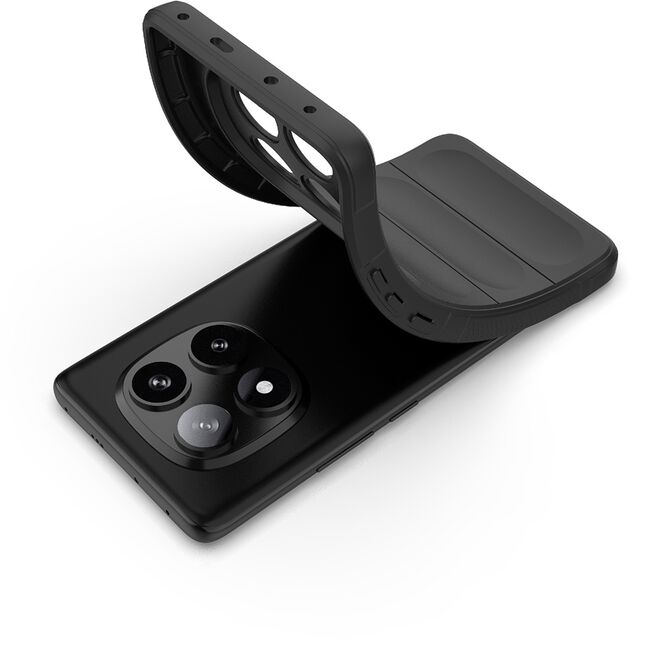 Husa pentru Xiaomi Redmi Note 14 Pro 5G Liquid Silicone, Microfibre Lining, Non-Slip Airbag Design, albastru