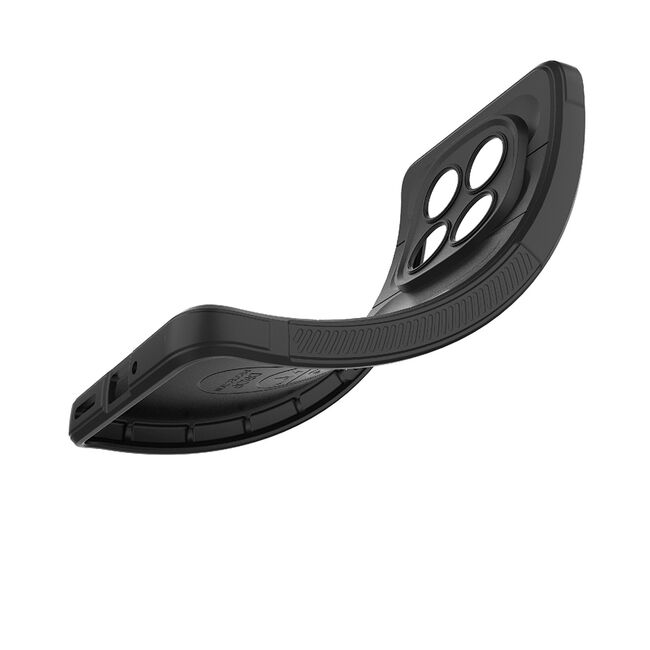 Husa pentru Xiaomi Redmi Note 14 Pro 5G Liquid Silicone, Microfibre Lining, Non-Slip Airbag Design, mov