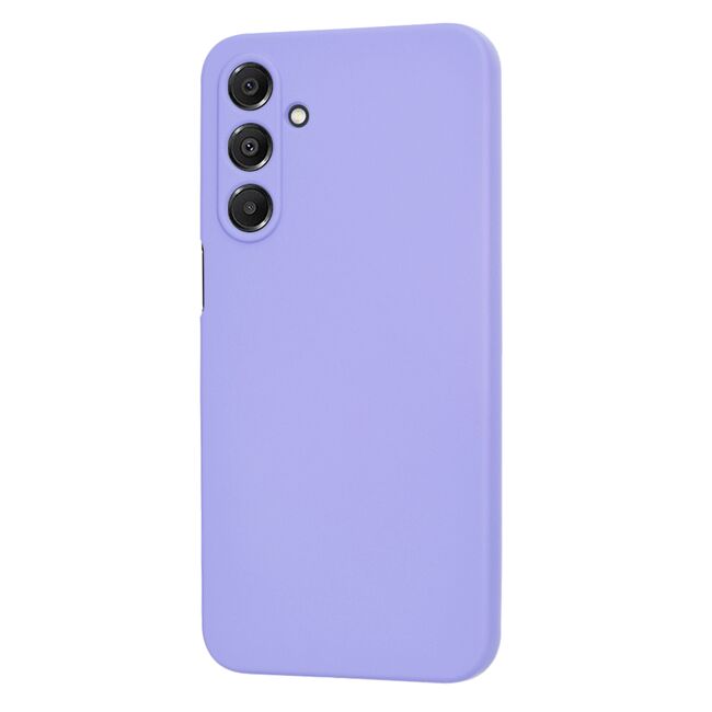 Husa pentru  Samsung Galaxy A16 Liquid Silicone cu MagSafe, subțire, captusita cu microfibra, anti amprentă, protectie cameră foto, lavanda