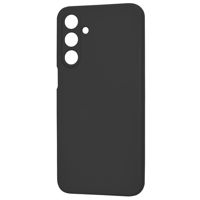 Husa pentru  Samsung Galaxy A16 Liquid Silicone cu MagSafe, subțire, captusita cu microfibra, anti amprentă, protectie cameră foto, negru