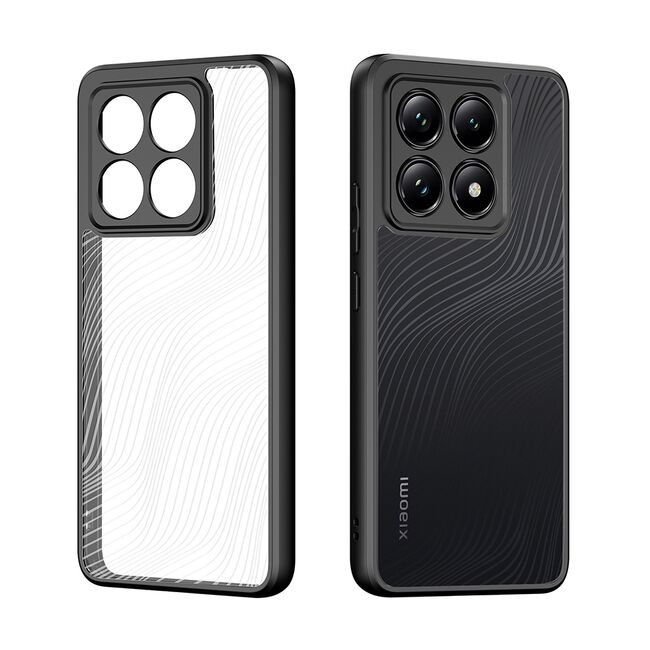 Husa pentru  Xiaomi 14T Flowing Lines Comfort Grip - transparent