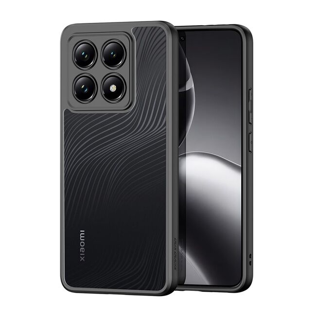 Husa pentru  Xiaomi 14T Pro Flowing Lines Comfort Grip - transparent