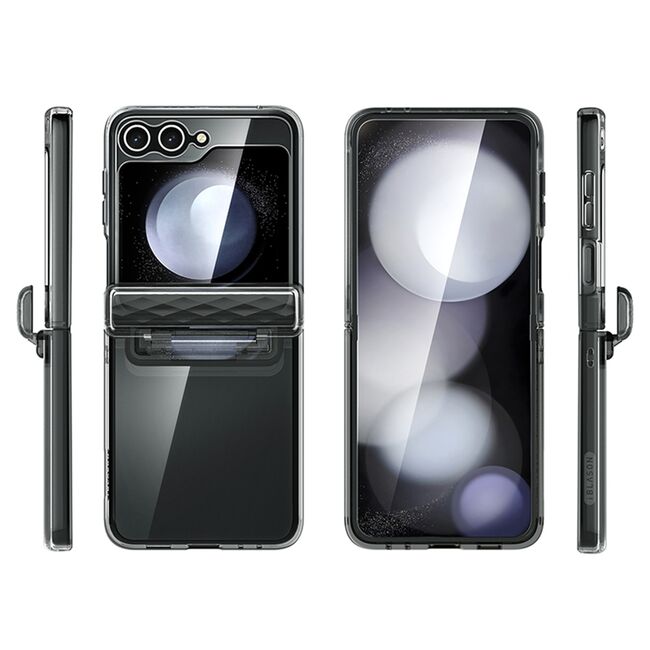 Husa Samsung Galaxy Z Flip 6 I-Blason Cosmo, Frost Black
