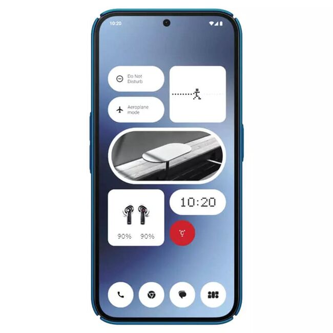 Husa Nothing Phone (2a) Nillkin Super Frosted Shield, albastru