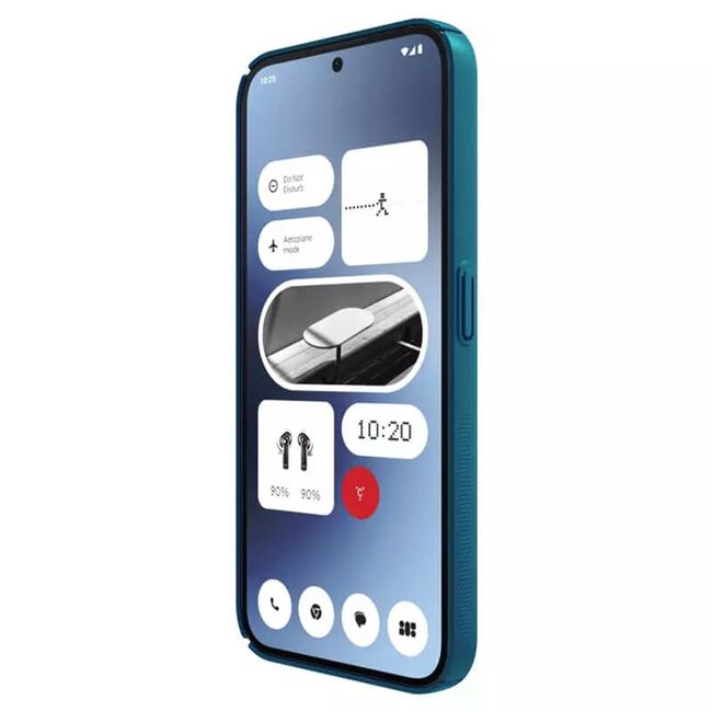 Husa Nothing Phone (2a) Nillkin Super Frosted Shield, albastru