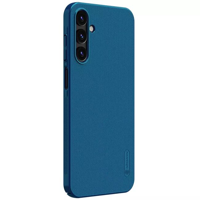 Husa Samsung Galaxy A15 Nillkin Super Frosted Shield, albastru