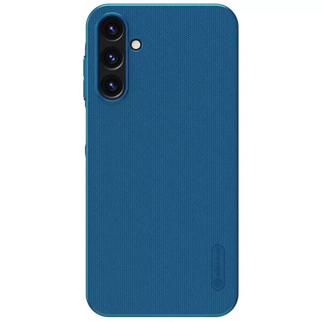 Husa Samsung Galaxy A15 Nillkin Super Frosted Shield, albastru
