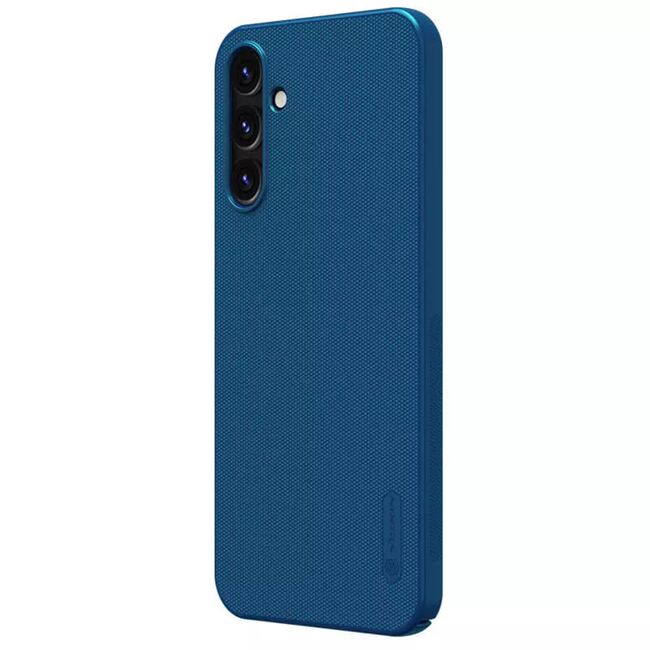Husa Samsung Galaxy A15 Nillkin Super Frosted Shield, albastru
