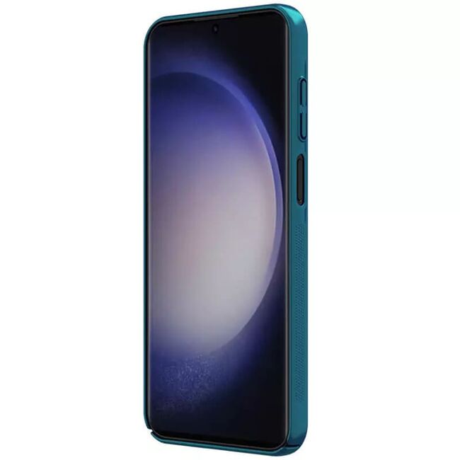 Husa Samsung Galaxy A15 Nillkin Super Frosted Shield, albastru