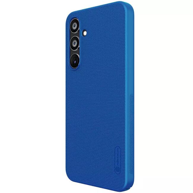 Husa Samsung Galaxy A35 5G Nillkin Super Frosted Shield, albastru