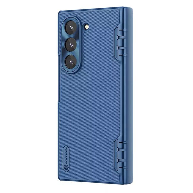 Husa Samsung Galaxy Z Fold 6 Nillkin Super Frosted Shield, albastru