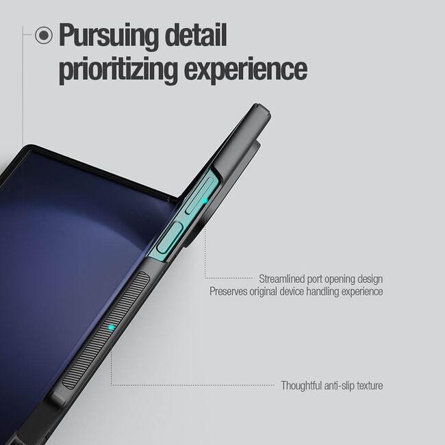 Husa Samsung Galaxy Z Fold 6 Nillkin Super Frosted Shield, verde