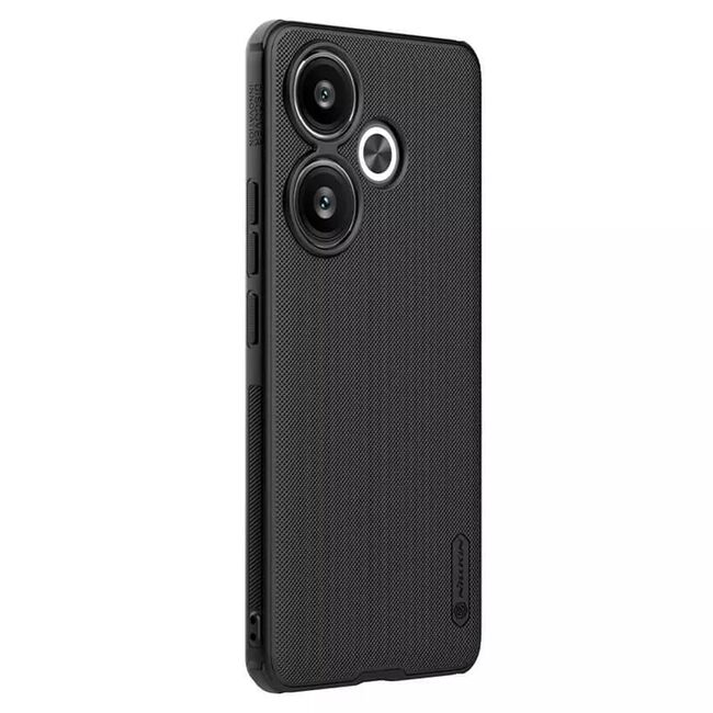 Husa Xiaomi Poco F6 Nillkin Super Frosted Shield Pro, negru