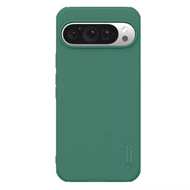 Husa Google Pixel 9 Pro XL Nillkin Super Frosted Shield Pro Magnetic, verde