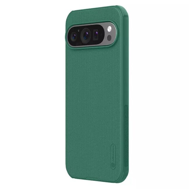 Husa Google Pixel 9 Pro XL Nillkin Super Frosted Shield Pro Magnetic, verde