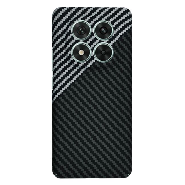 Husa pentru Xiaomi Redmi Note 14 Pro 5G CarbonFiber UltraSlim, Lightweight, gri