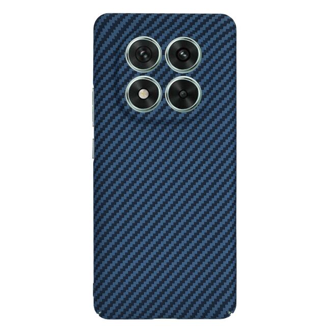 Husa pentru Xiaomi Redmi Note 14 Pro 5G CarbonFiber UltraSlim, Lightweight, albastru