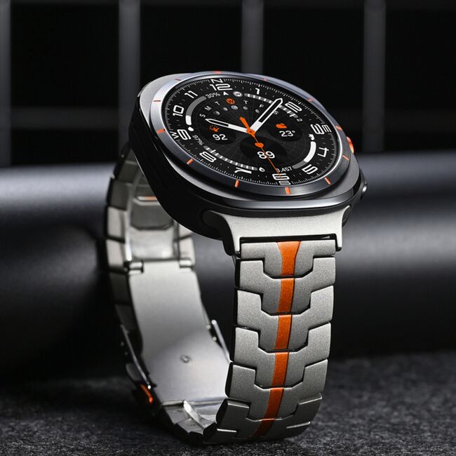 Curea Samsung Galaxy Watch Ultra 47mm Techsuit, fumuriu, W063