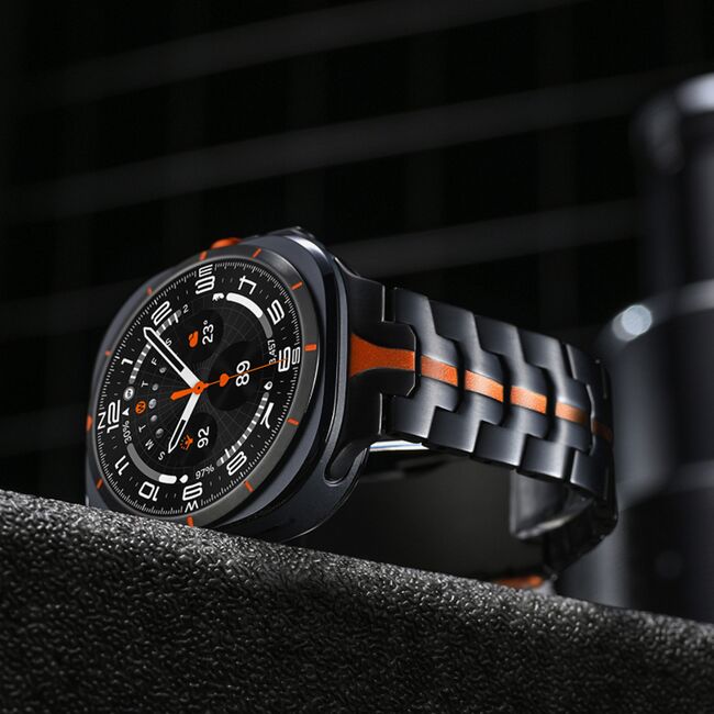 Curea Samsung Galaxy Watch Ultra 47mm Techsuit, gri, W063