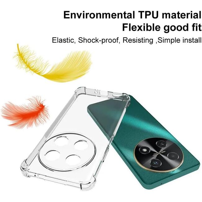 Husa pentru  Honor Magic 7 Lite Slim Anti-Shock 1.5mm reinforced 4 corners, Transparent