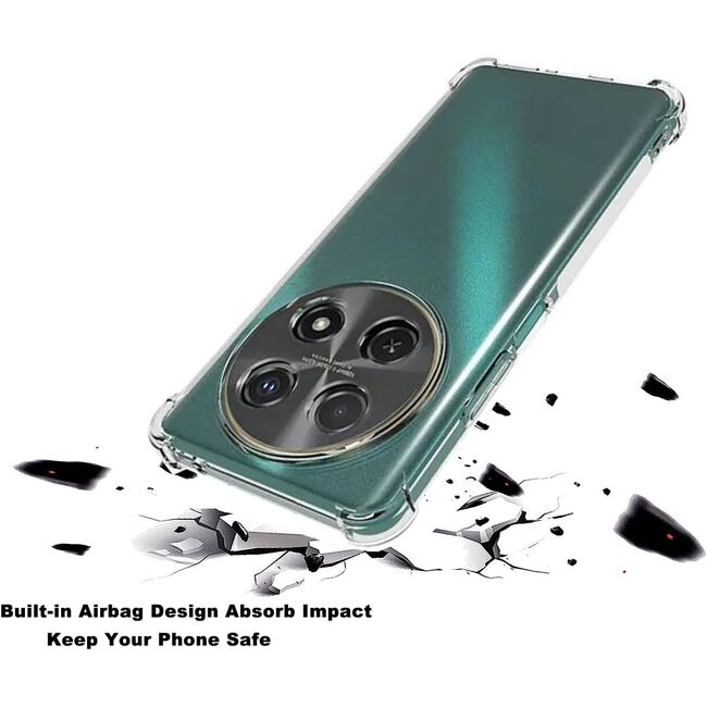 Husa pentru  Honor Magic 7 Lite Slim Anti-Shock 1.5mm reinforced 4 corners, Transparent
