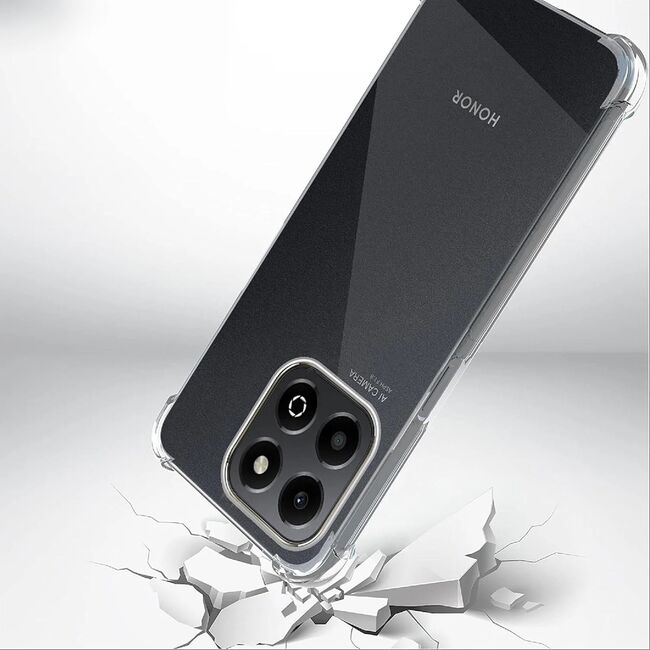 Husa pentru  Honor X5B Slim Anti-Shock 1.5mm reinforced 4 corners, Transparent