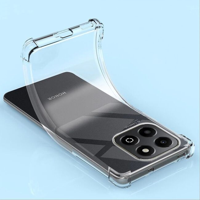 Husa pentru  Honor X5B Slim Anti-Shock 1.5mm reinforced 4 corners, Transparent